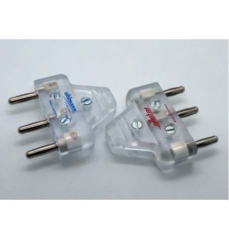 Kabelstecker 3polig transparent